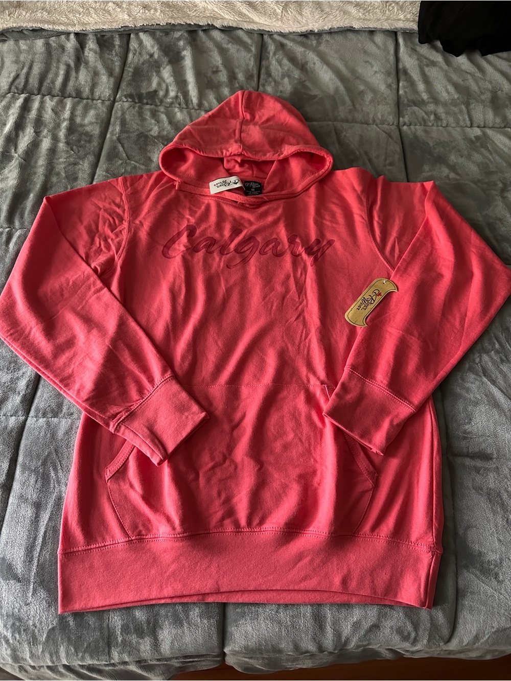 Calgary Coral Pullover Hoodie - Unbranded
